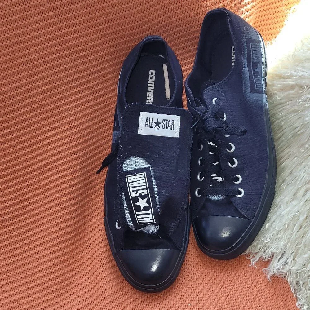 Converse Chuck‎ Taylor All Star Ox in all black - Picture 4 of 6